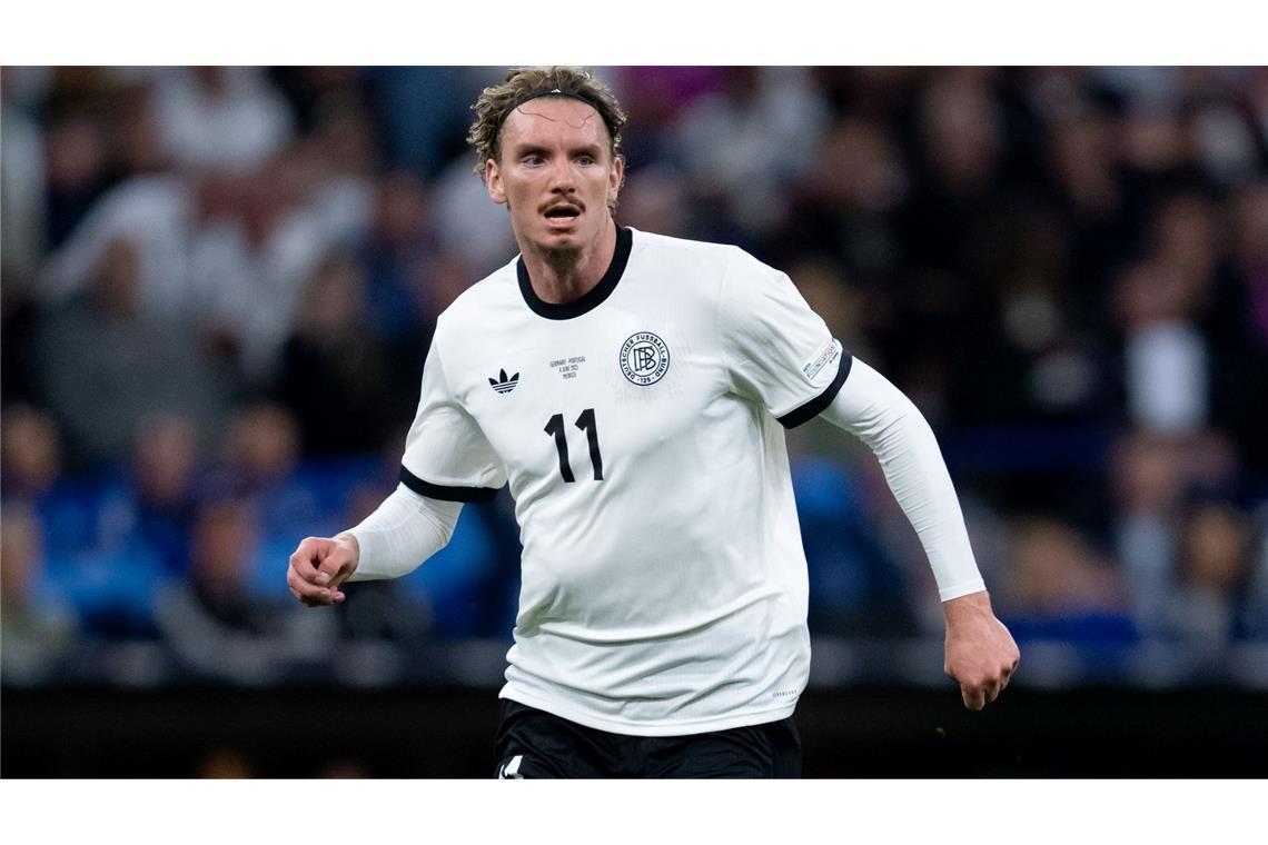 Nich Woltemade blieb doch beim Nationalteam und könnte in seiner Stuttgarter gleich sein zweites Heimspiel machen.