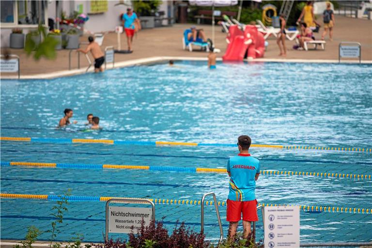 Nicht immer zufriedenstellend waren in dieser Freibadsaison die Besucherzahlen im Backnanger Wonnemar. Archivfoto: Alexander Becher