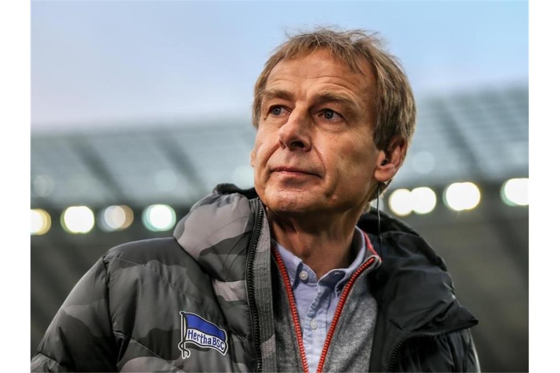 Investoren-Ohrfeige für Klinsmann: Keine Zukunft bei Hertha Nicht mehr im Hertha-Aufsichtsrat: Ex-Coach Jürgen Klinsmann. Foto: Andreas Gora/dpa