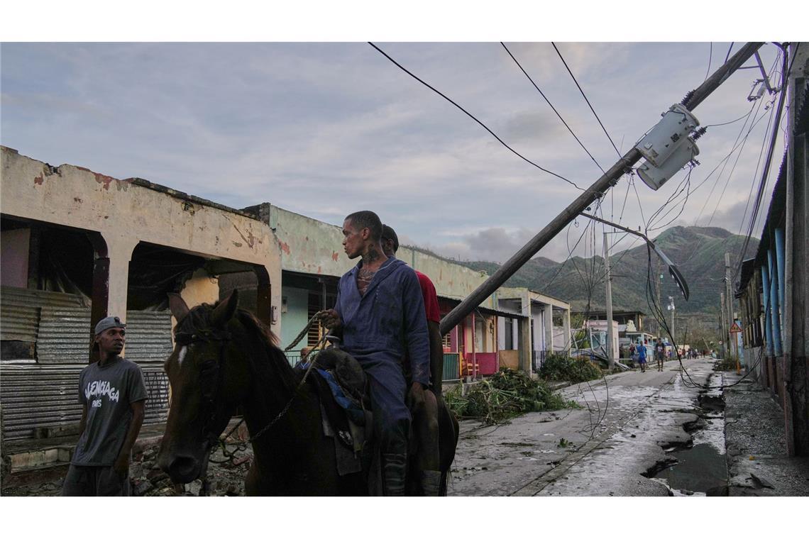Hurrikan "Melissa": Steigende Opferzahl und erste Hilfsflüge Nicht nur auf Kuba verursachte "Melissa" erhebliche Schäden.