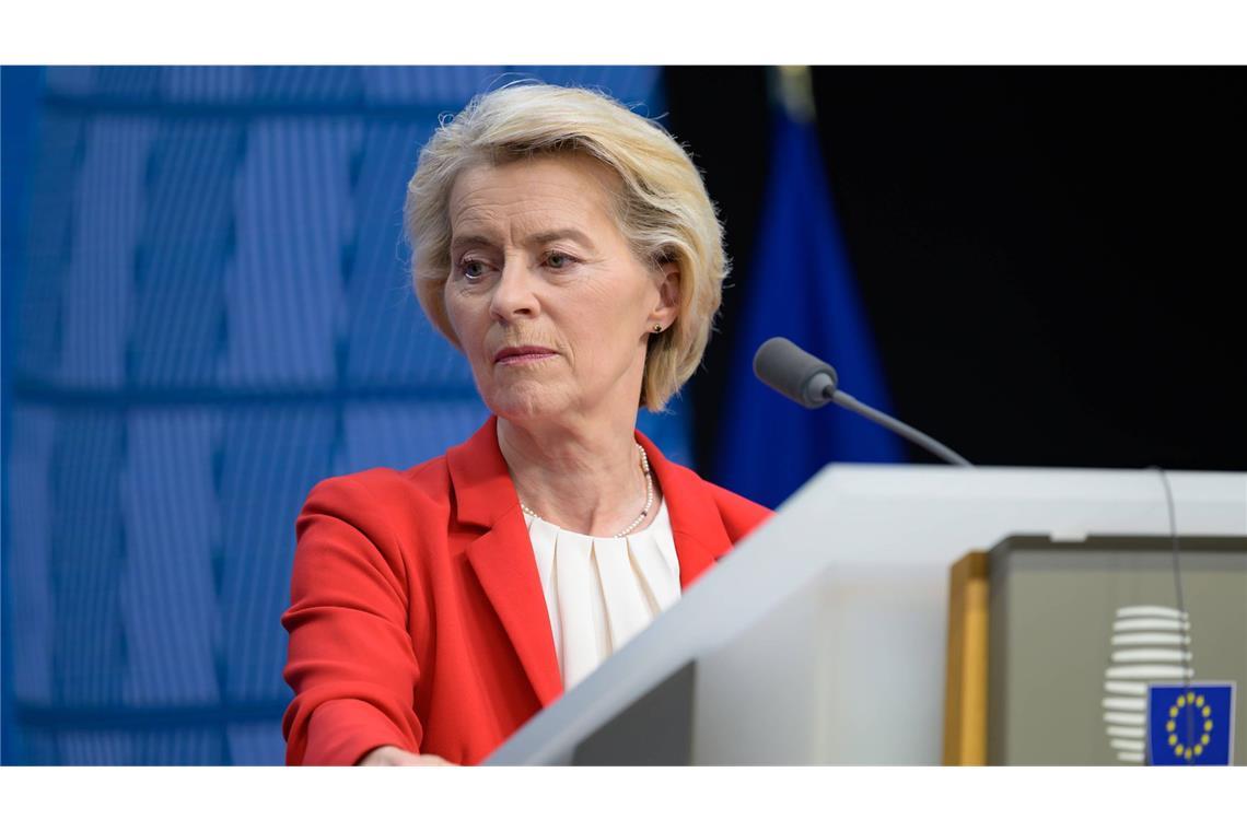 Wann findet das Misstrauensvotum statt? Nicht unumstritten: Ursula von der Leyen
