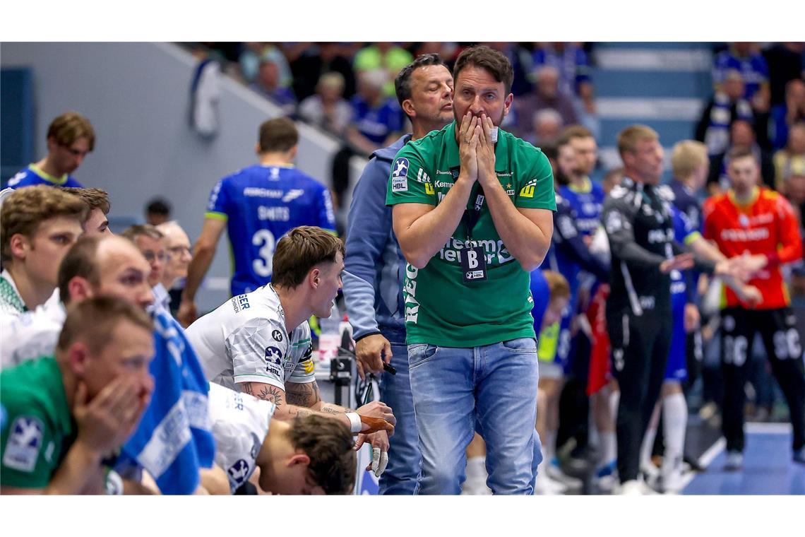 Nicht zu fassen: Frisch-Auf-Trainer Ben Matschke.