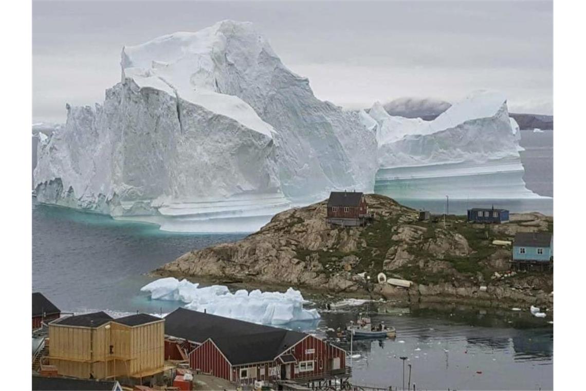 Nicht zu verkaufen - noch nicht einmal an Donald Trump: Eisberg vor der grönländischen Küste. Foto: Karl Petersen/Ritzau Scanpix