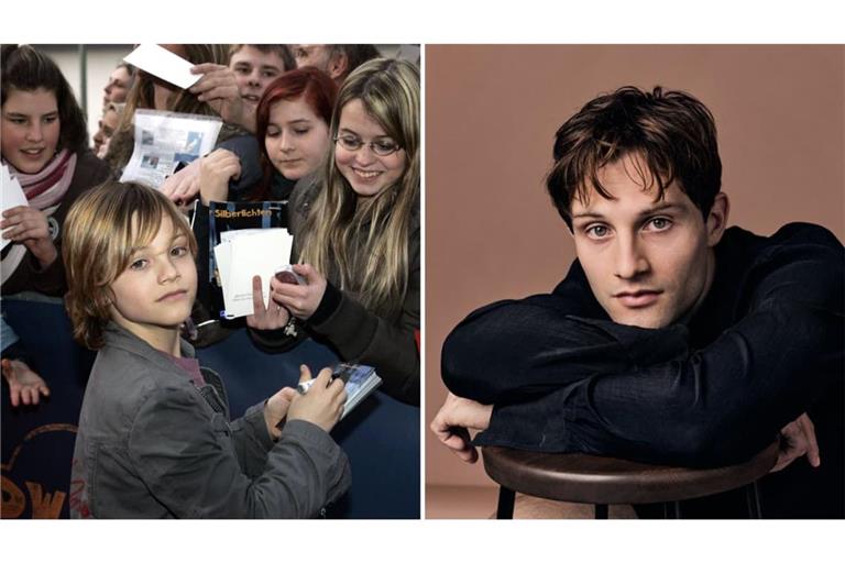 Nick Romeo Reimann im Jahr 2007 bei einer Sondervorführung von „Die Wilden Kerle 4" und im Jahr 2026. 
