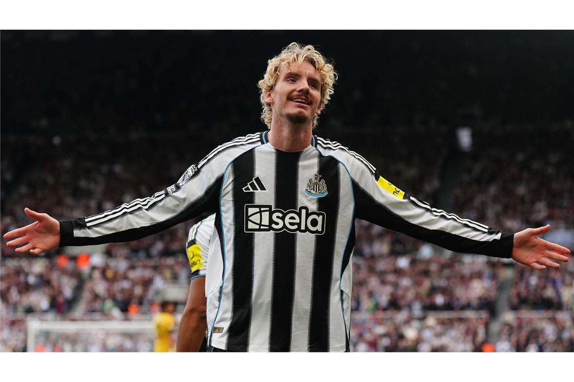 Nick Woltemade avancierte bei seinem Debüt für Newcastle mit einem Tor zum Matchwinner.