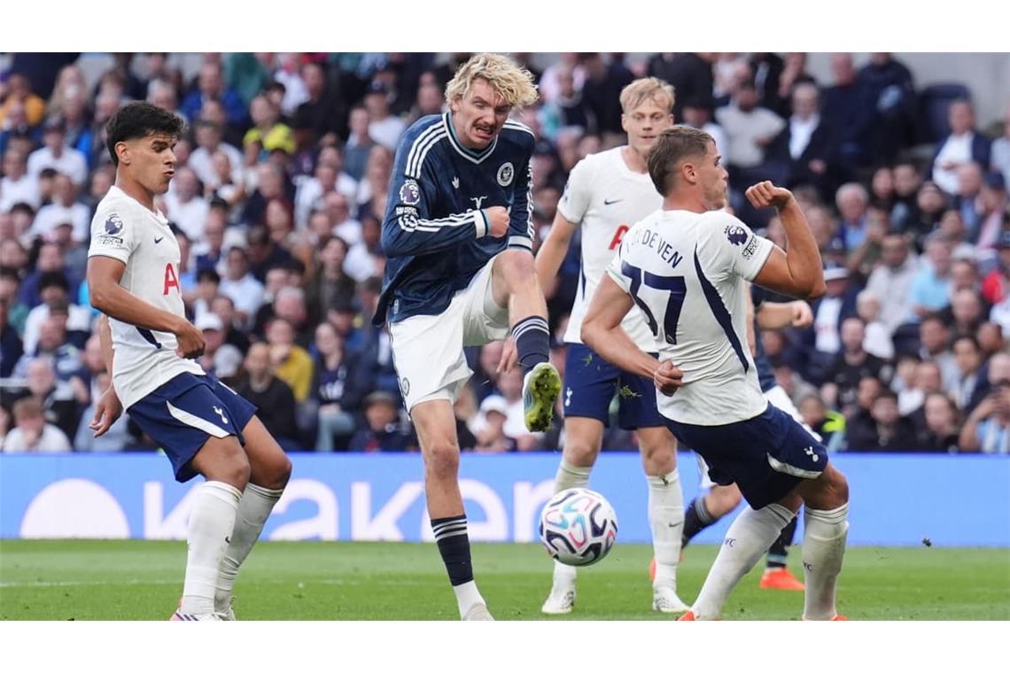 Nick Woltemade bereitete den zweiten Treffer der Spurs vor.