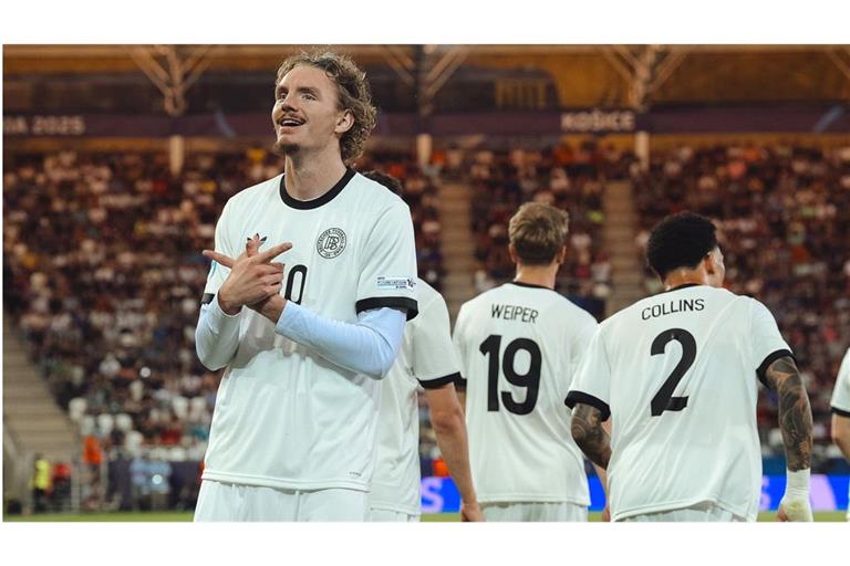 Nick Woltemade und die U21 stehen im Finale.