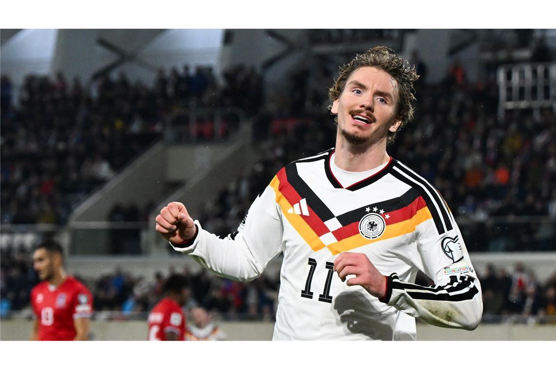 Nick Woltemade war wie in Nordirland der Matchwinner.