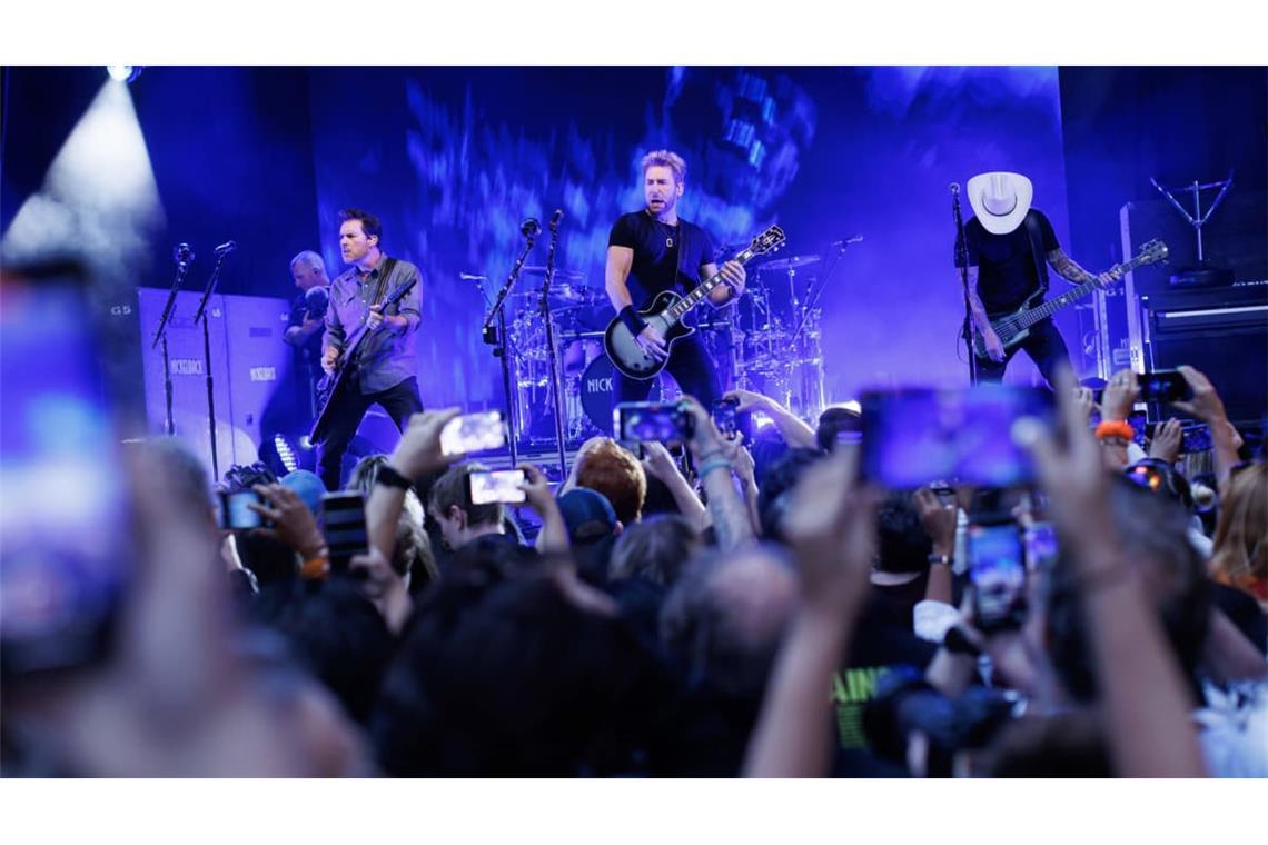 Nickelback kommen im Rahmen ihrer „Everything Under The Sun“-Tour auch nach Stuttgart (Archivbild)