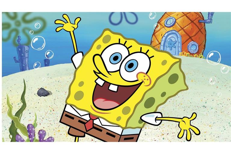 Nickelodeon hat unter anderem die Senderecht für die Comicserie „Spongebob Schwammkopf“.