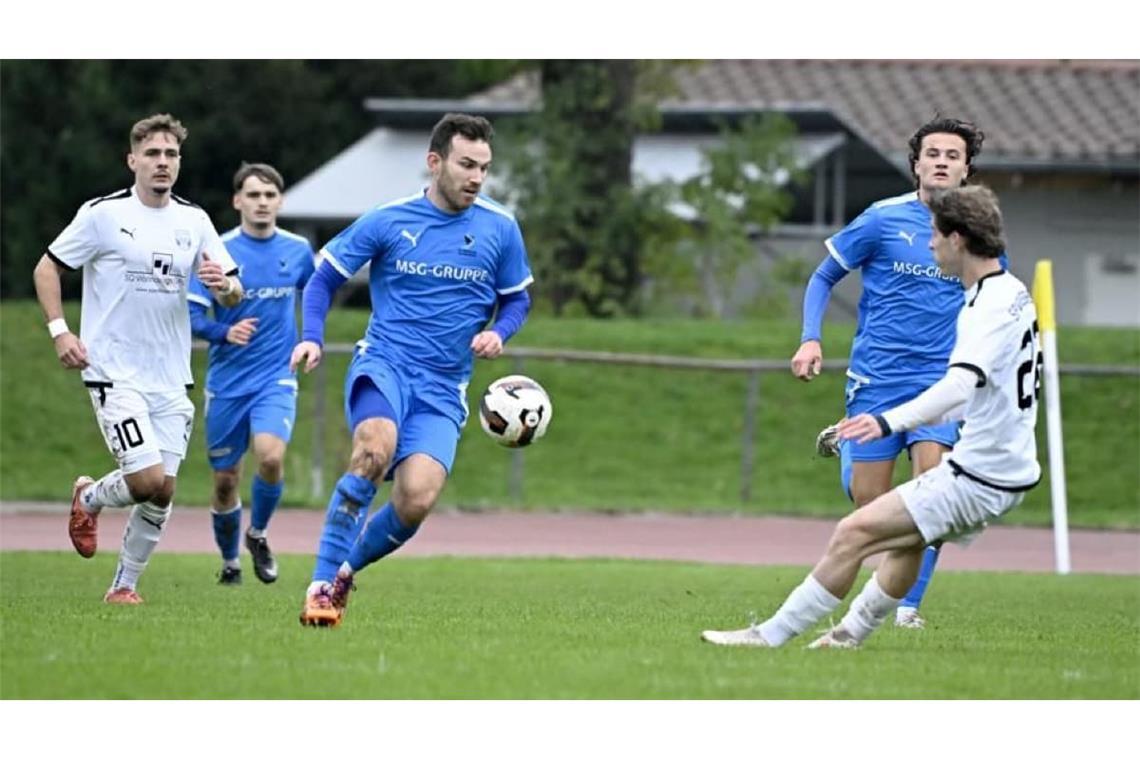 Nico Schürmann legte mit dem 1:0 den Grundstein für den Sieg gegen Besigheim.