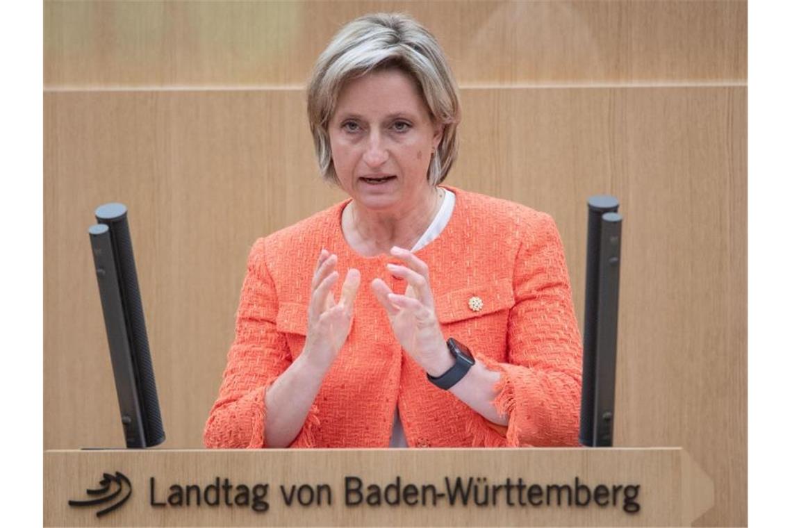Nicole Hoffmeister-Kraut (CDU), Wirtschaftsministerin von Baden-Württemberg. Foto: Marijan Murat/dpa/Archivbild