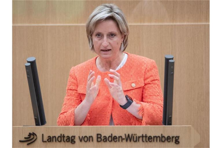 Nicole Hoffmeister-Kraut (CDU), Wirtschaftsministerin von Baden-Württemberg. Foto: Marijan Murat/dpa/Archivbild