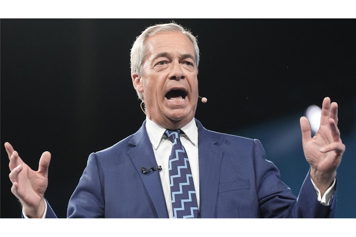 Der Profiteur: Rechtspopulist Farage will Premier werden Nigel Farage will Premierminister des Vereinigten Königreichs werden.