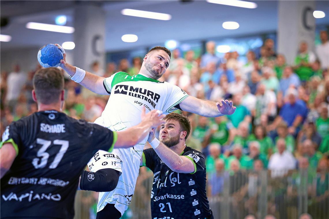 Niklas Diebel // Handball, Aufstiegsrunde Männer HC Oppenweiler/Backnang vs HC E...