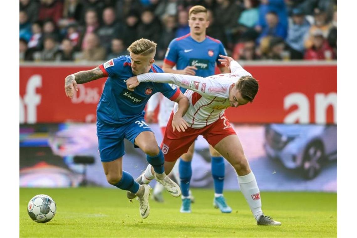 Jahn Regensburg zieht mit 3:1-Heimsieg an Heidenheim vorbei