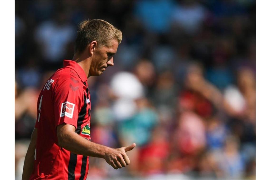 Nils Petersen vom SC Freiburg. Foto: Patrick Seeger/Archivbild