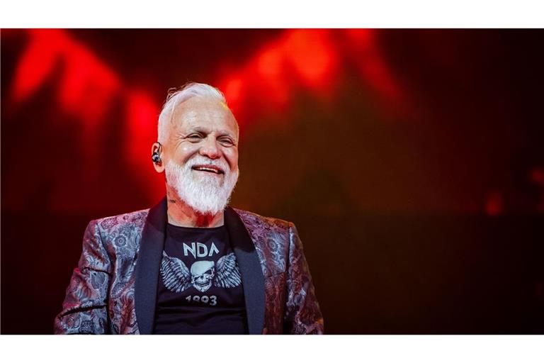 Nino de Angelo bei einem Konzert in Stuttgart
