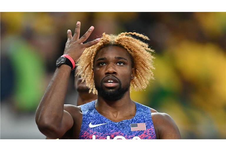 Noah Lyles stürmt zum vierten Gold über 200 Meter.