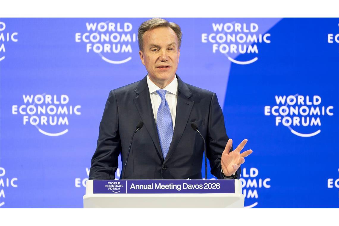 Noch im Januar leitete Børge Brende das Weltwirtschaftsforum in Davos. (Archivbild)