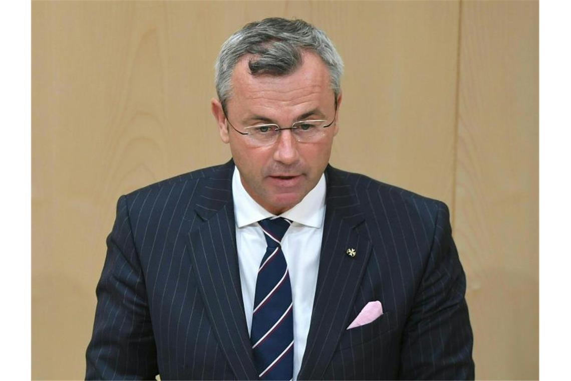 Wien: Misstrauensvotum stürzt Regierung von Kanzler Kurz Norbert Hofer, designierter Vorsitzender der FPÖ: „Eine sehr beliebte, sehr erfolgreiche Koalition ist zu Ende gegangen. Foto: Roland Schlager/APA
