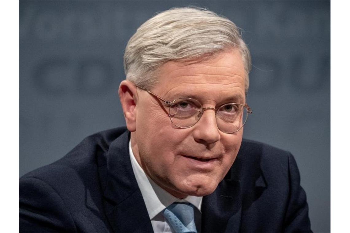 Norbert Röttgen, Kandidat für den Bundesvorsitz der CDU, nimmt an einer Diskussionsrunde im Konrad-Adenauer-Haus teil. Foto: Michael Kappeler/dpa/Archivbild