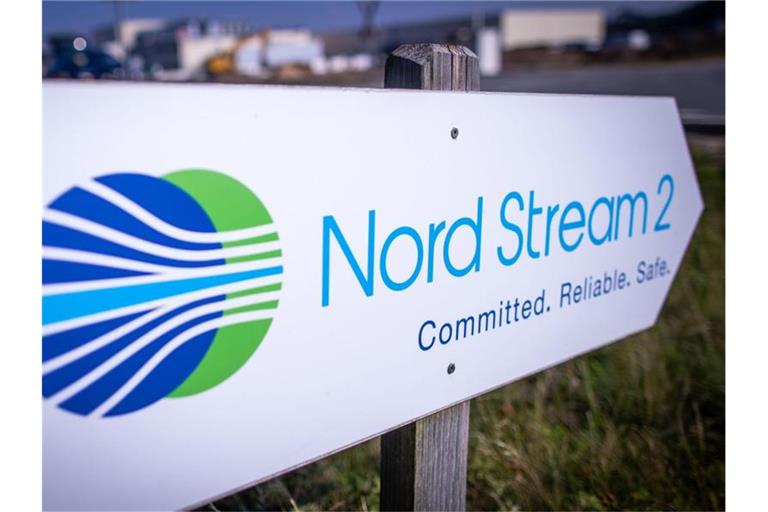 Nord Stream 2 verläuft von Wyborg in Russland durch die Ostsee bis nach Lubmin bei Greifswald. Foto: Jens Büttner/dpa-Zentralbild/dpa