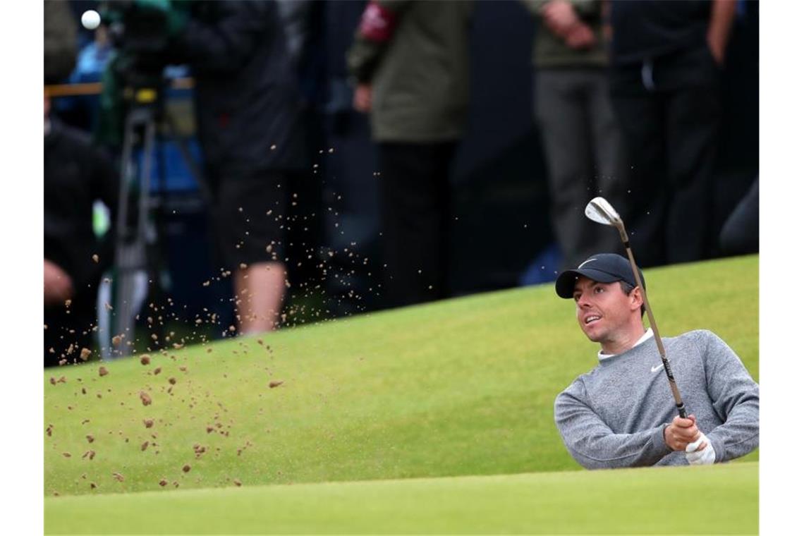 Nordirlands Golfstar Rory McIlroy ist bei der British Open vorzeitig ausgeschieden. Foto: Richard Sellers/PA Wire