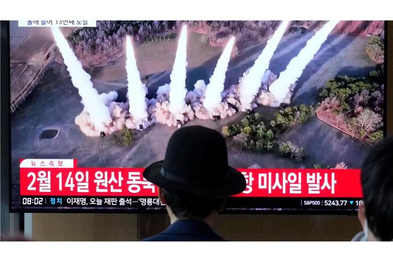 Nordkorea hat seit Anfang 2022 wieder mehrfach atomwaffenfähige Raketen und Marschflugkörper getestet.
