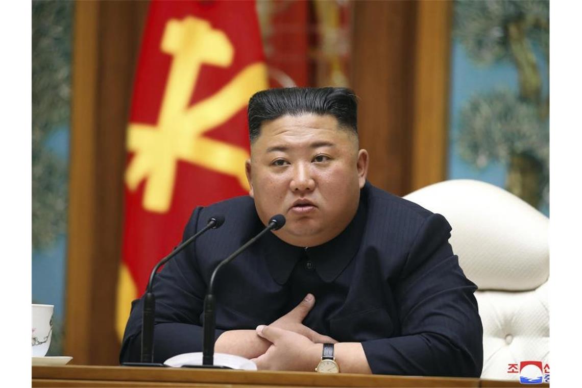 Nordkoreas Diktator Kim Jong Un. Foto: Uncredited/KCNA via KNS/AP/dpa