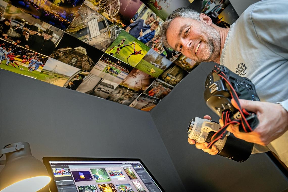 Fotograf Alexander Becher übernimmt den BKZ-Instagram-Kanal Normalerweise hinter der Kamera, hier ausnahmsweise davor: Alexander Becher.
