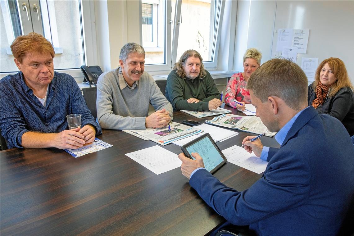 Die Redaktion öffnet ihre Türen Normalerweise sind die Redakteure in der Konferenz unter sich, am 21. Februar können Sie mit dabei sein. Archivfoto: A. Becher