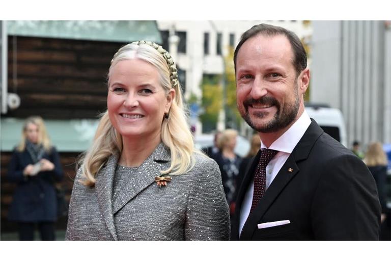 Norwegens neuer König Haakon und Königin Mette-Marit.