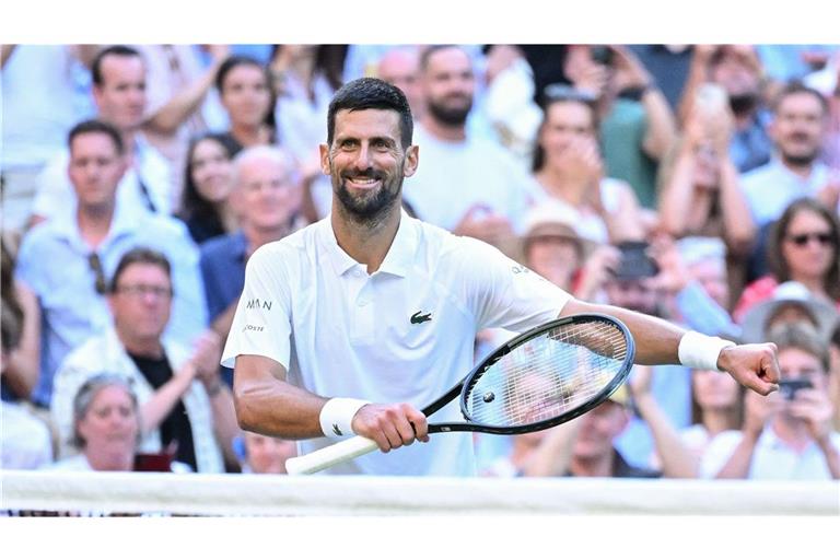 Novak Djokovic auf Rekordjagd.