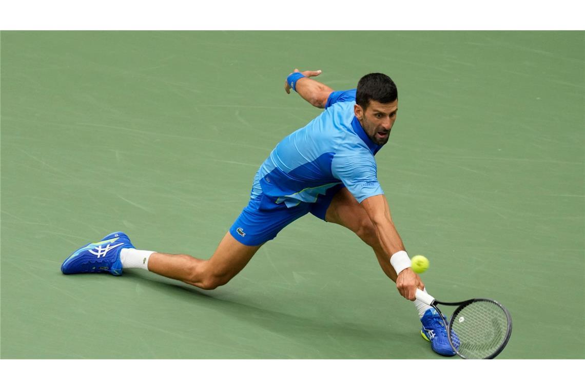 Novak Djokovic läuft dem ersehnten 25. Grand-Slam-Titel hinterher.