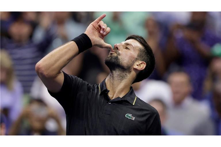 Novak Djokovic widmet seinem Sieg seiner Tochter, die ihren 8. Geburtstag feierte.