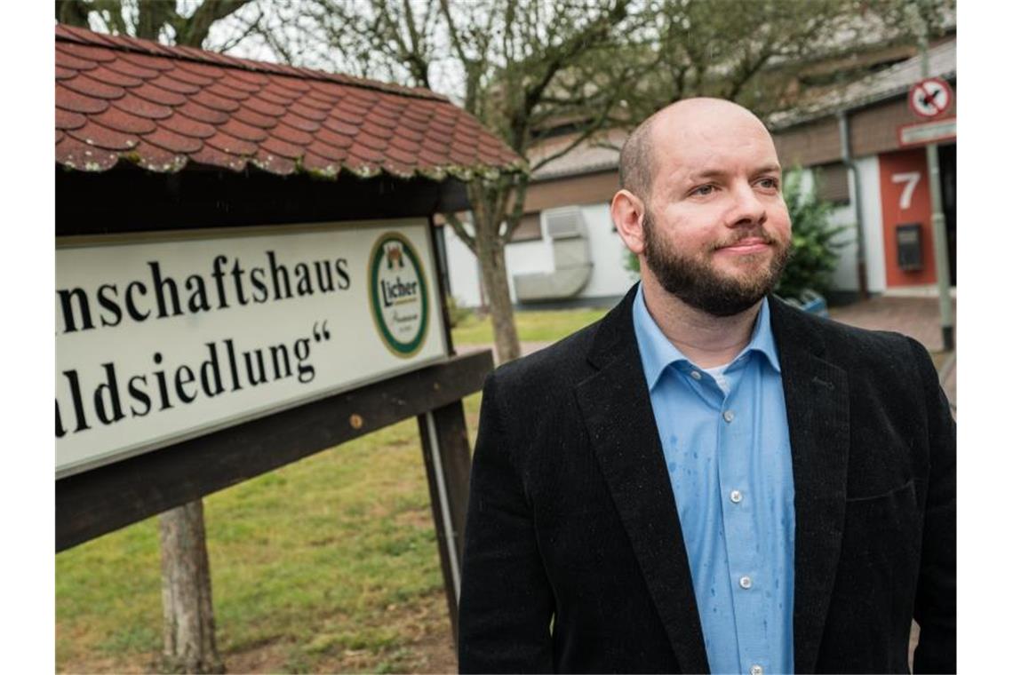NPD-Funktionär Stefan Jagsch wurde zum Ortsvorsteher im hessischen Altenstadt-Waldsiedlung gewählt. Foto: Andreas Arnold
