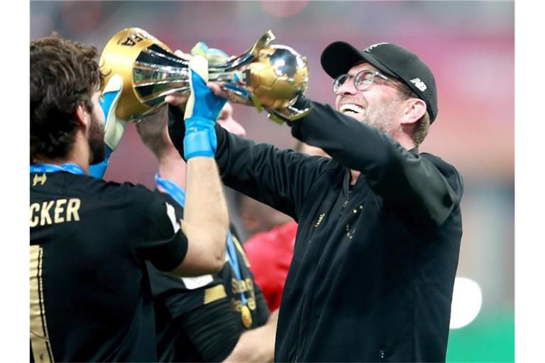Nun auch Club-Weltmeister mit Liverpool: Coach Jürgen Klopp. Foto: Adam Davy/PA Wire/dpa
