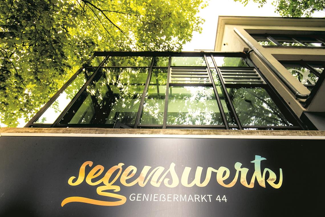 Segenswerk hat Insolvenz angemeldet Nur 16 Monate nach der Eröffnung musste das Restaurant Segenswerk Insolvenz anmelden. Foto: A. Becher