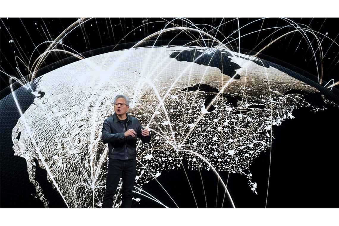 Nvidia-Chef Jensen Huang gelang es, ein gutes Verhältnis zu US-Präsident Donald Trump aufzubauen.