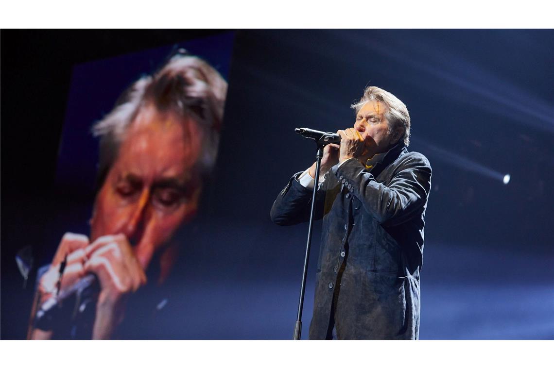 Popikone Bryan Ferry wird 80 und möchte nicht mehr singen Ob Bryan Ferry noch einmal als Sänger auf der Bühne steht, ist fraglich. "Ich möchte mich lieber auf den anderen Teil der Musik fokussieren." (Archivbild)