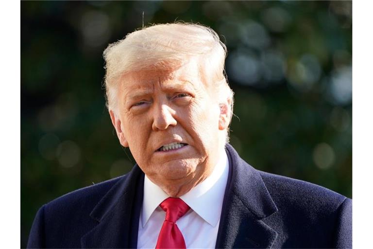 Ob es um seine Steuern oder um den Sturm aufs Kapitol geht: Donald Trump würde seine Unterlagen gern unter Verschluss halten. Foto: Gerald Herbert/AP/dpa