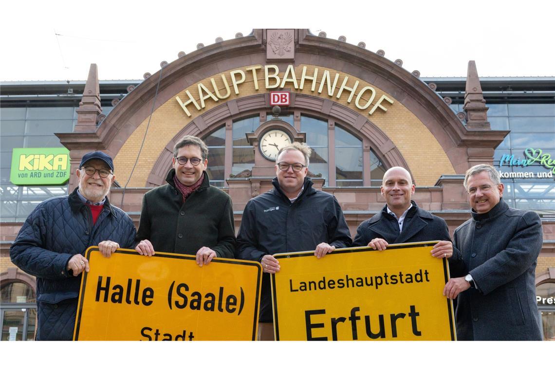 Ob Halle oder Erfurt ist den Beteiligten nach eigenen Angaben egal.