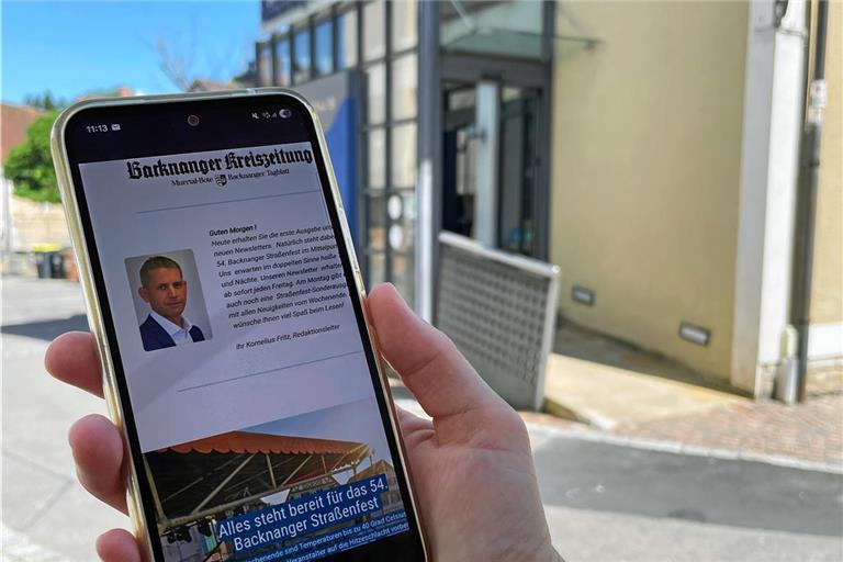 Ob unterwegs auf dem Handy, bei der Arbeit am PC oder daheim auf dem Tablet: Mit unserem Newsletter wissen Sie überall, was in der Region passiert. Foto: Kornelius Fritz