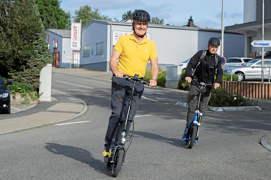 „Innerstädtische Botengänge“ auf zwei Rädern