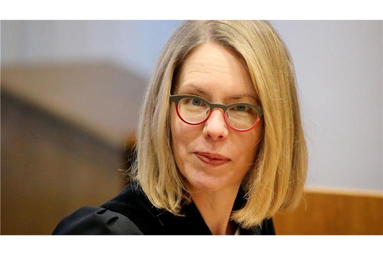 Oberstaatsanwältin Anne Brorhilker im Januar 2020 im Landgericht Bonn.