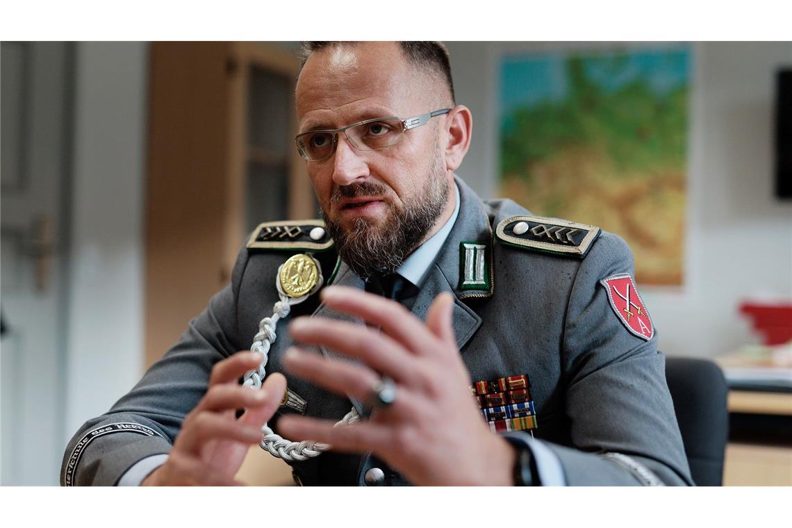 Kriegstüchtigkeit im Kopf: "Es gibt keinen zweiten Sieger" Oberstabsfeldwebel Jan Hecht
