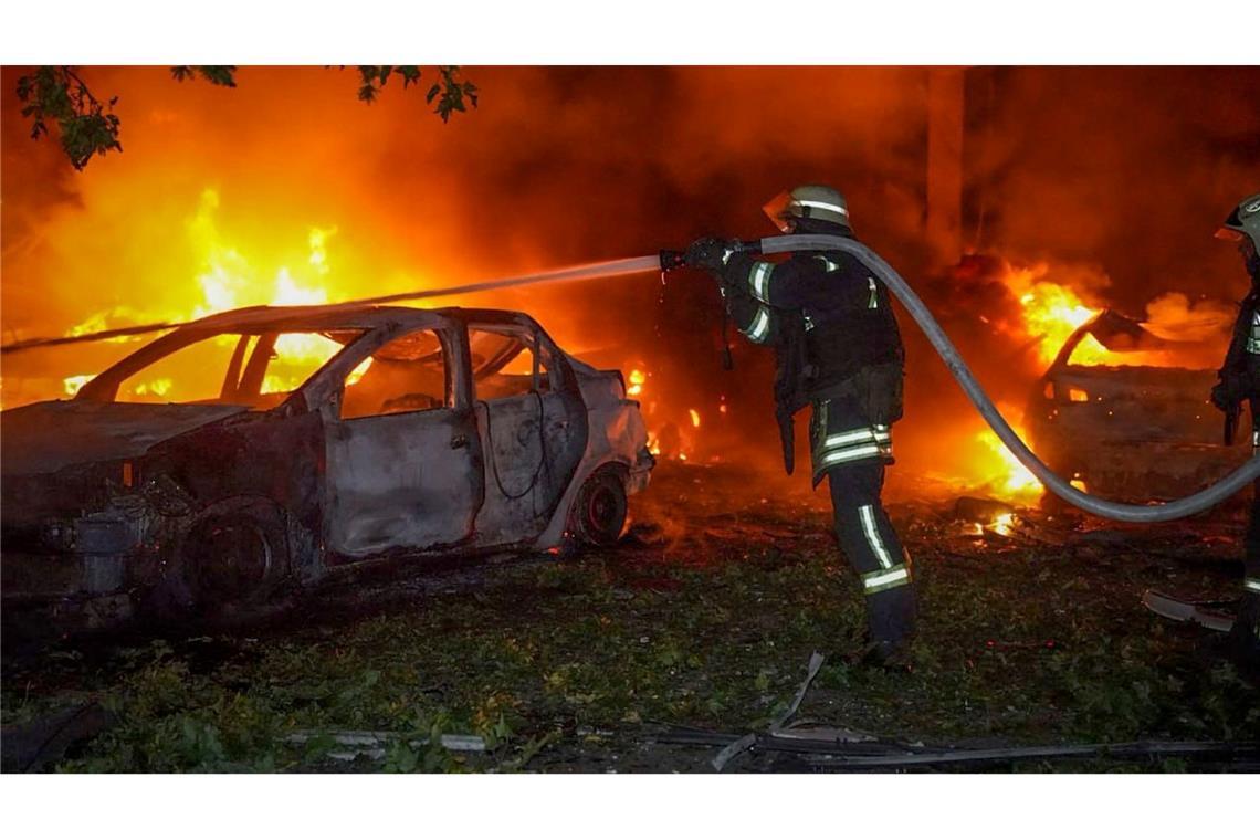 Mehrere Verletzte nach russischen Angriffen auf Ukraine Odessa ist wegen seiner exponierten Lage häufig Ziel russischer Drohnen- und Raketenangriffe. (Archivbild)