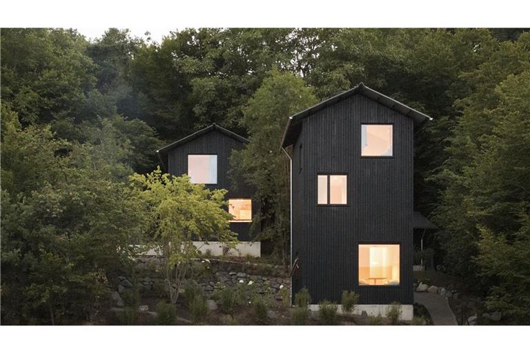 Ökologisch korrekter Urlaub: Kleine Bleibe in Montabaur-Reckenthal von Fröhlich Gassner Architekten ist ebenfalls nominiert für die „Nike“.