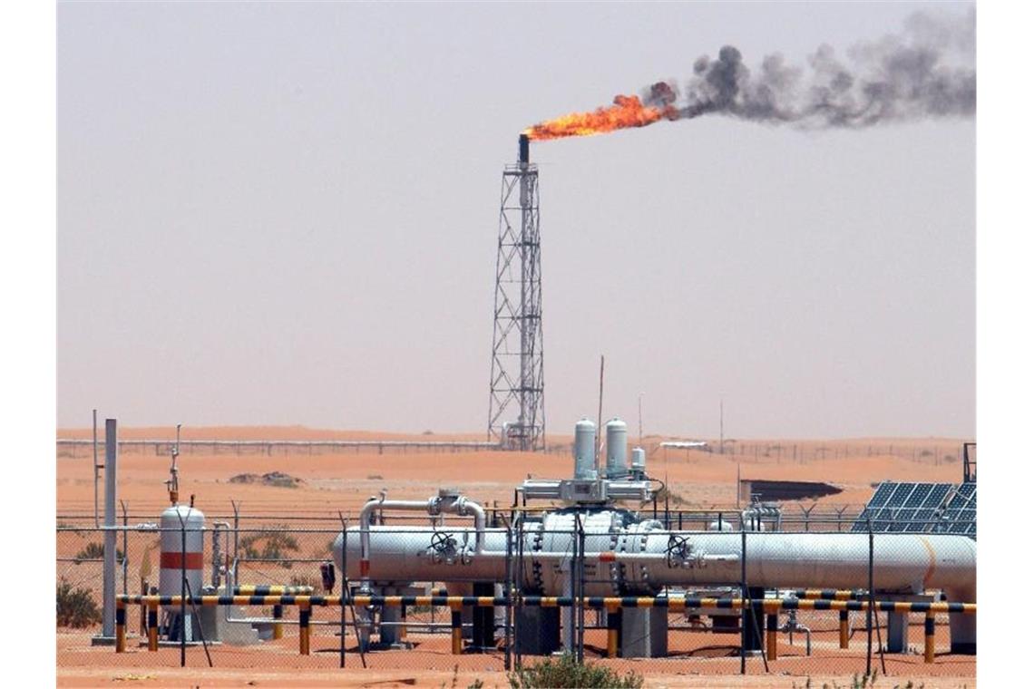 Ölfeld in Saudi-Arabien. Foto: Ali Haieder/EPA